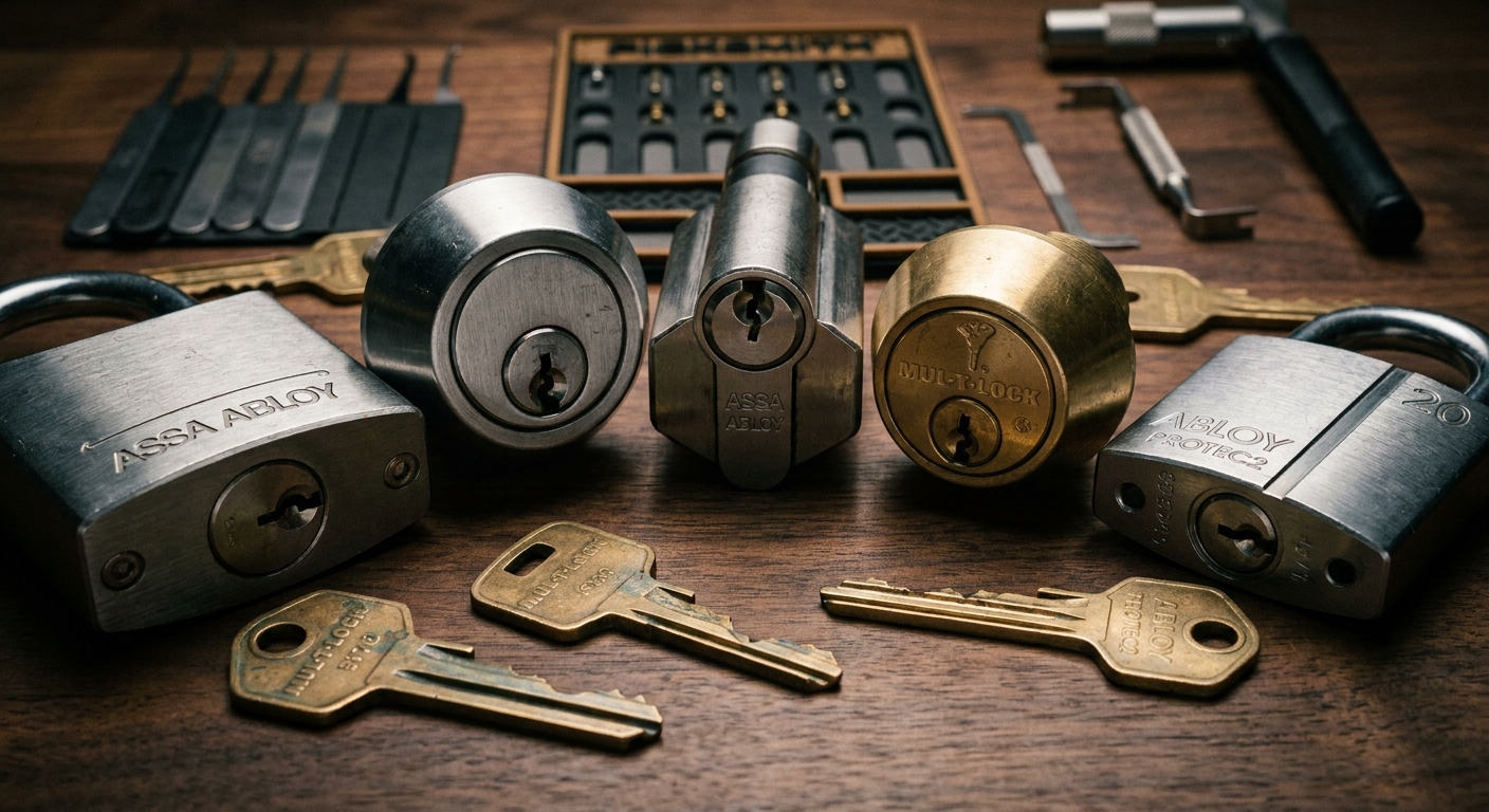 Professional locksmith hardware